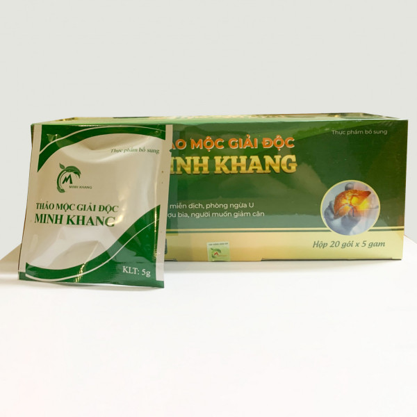 TRÀ THẢO MỘC GIẢI ĐỘC MINH KHANG